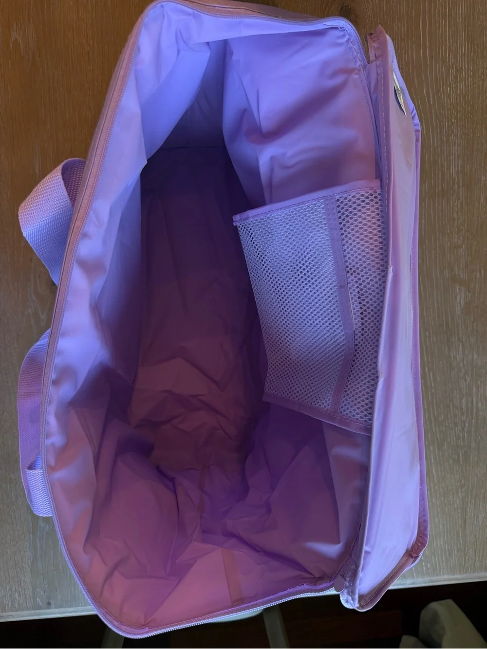 Trader Joe's Purple Insulated Market Tote